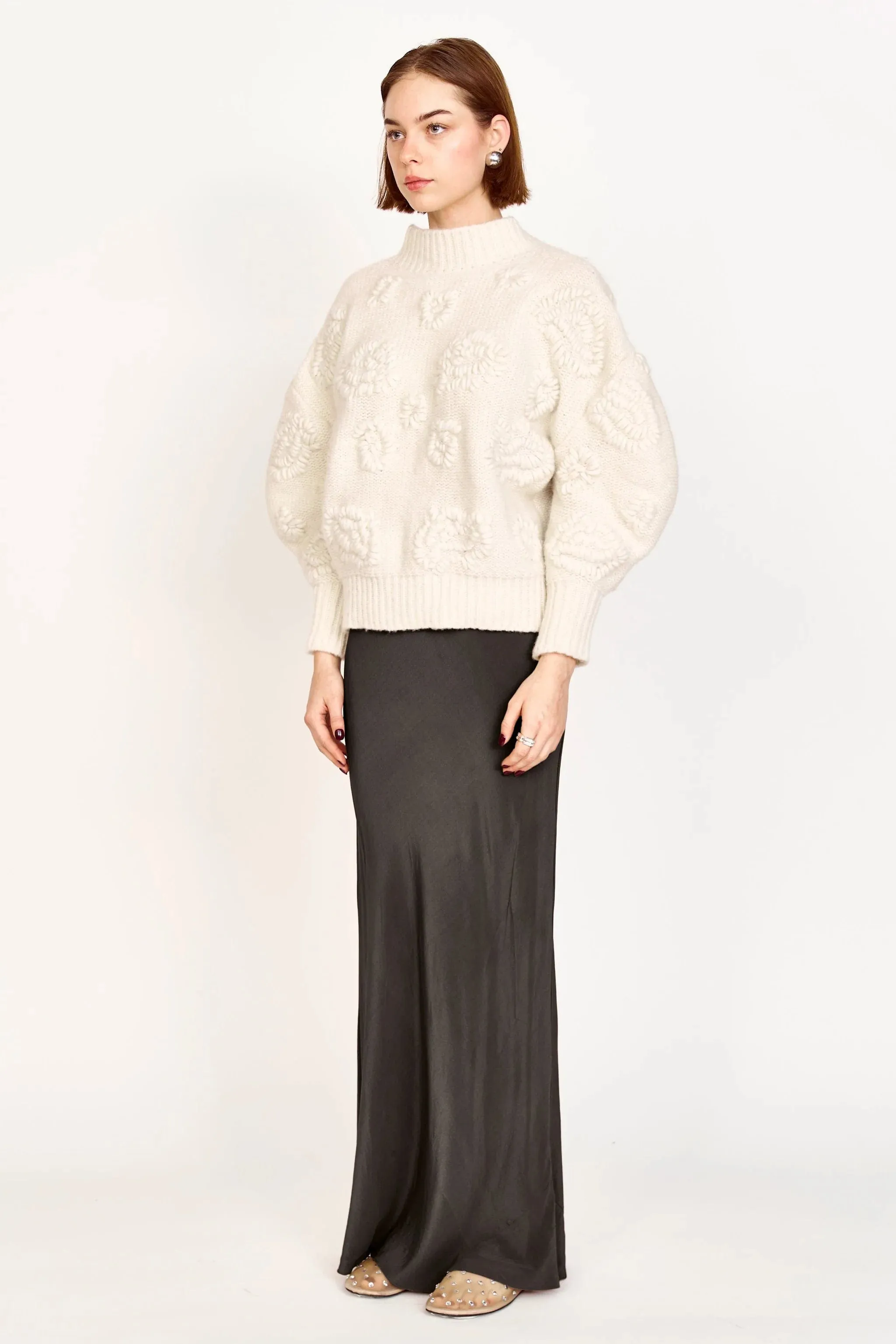 Cusco Waterlilly Pullover | Ivory