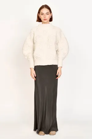 Cusco Waterlilly Pullover | Ivory