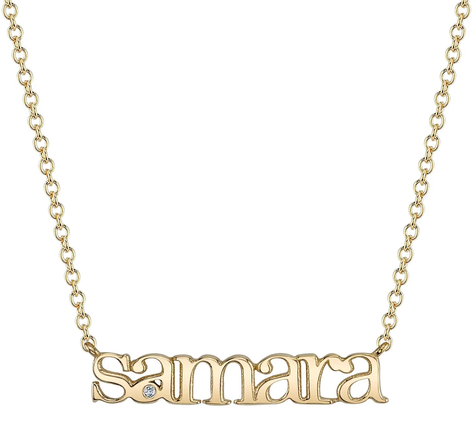 Custom Tiny Name Necklace