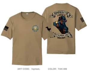 Delta Battery 2-218th FAR Hi-Tech Performance Unisex SS Tee - hqmezL