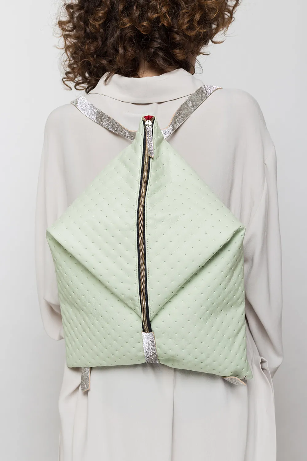 DELTA LEATHERETTE backpack