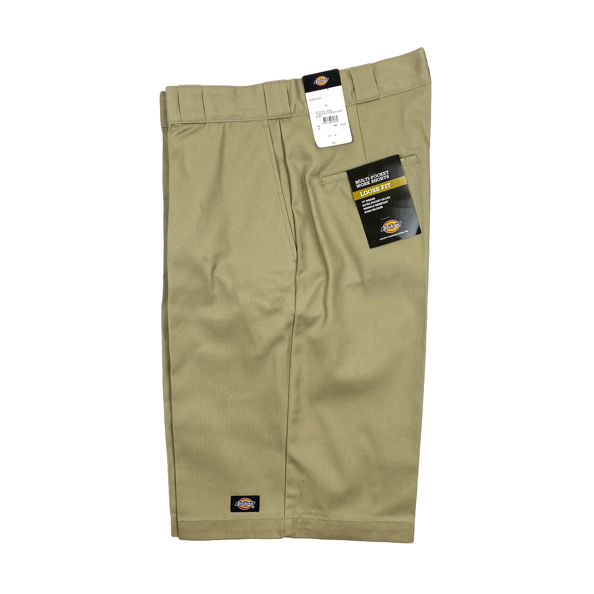 Dickies 13 Inch Multi Pocket Work Short Khaki