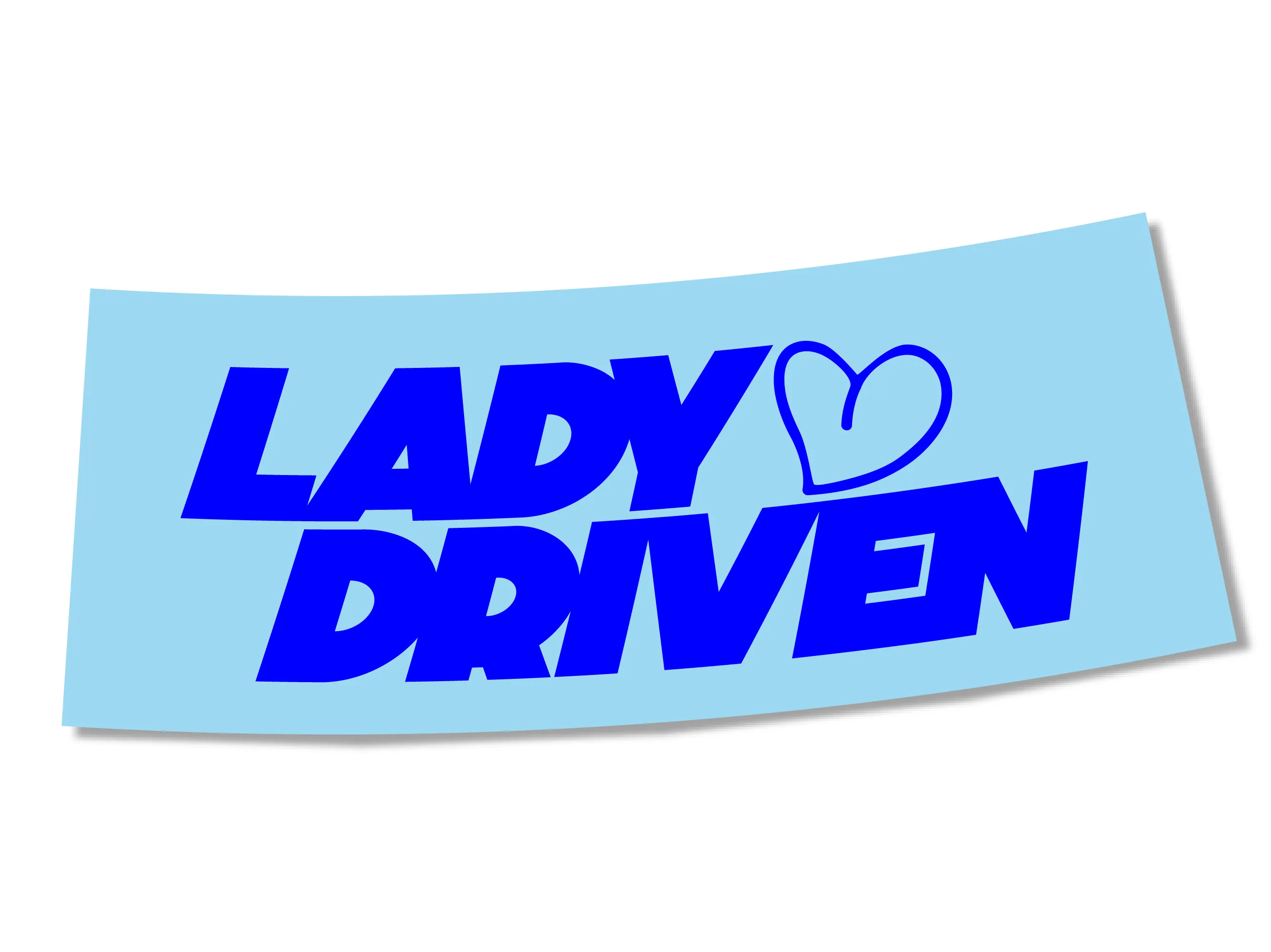 DIE CUT - LADY DRIVEN EDGY