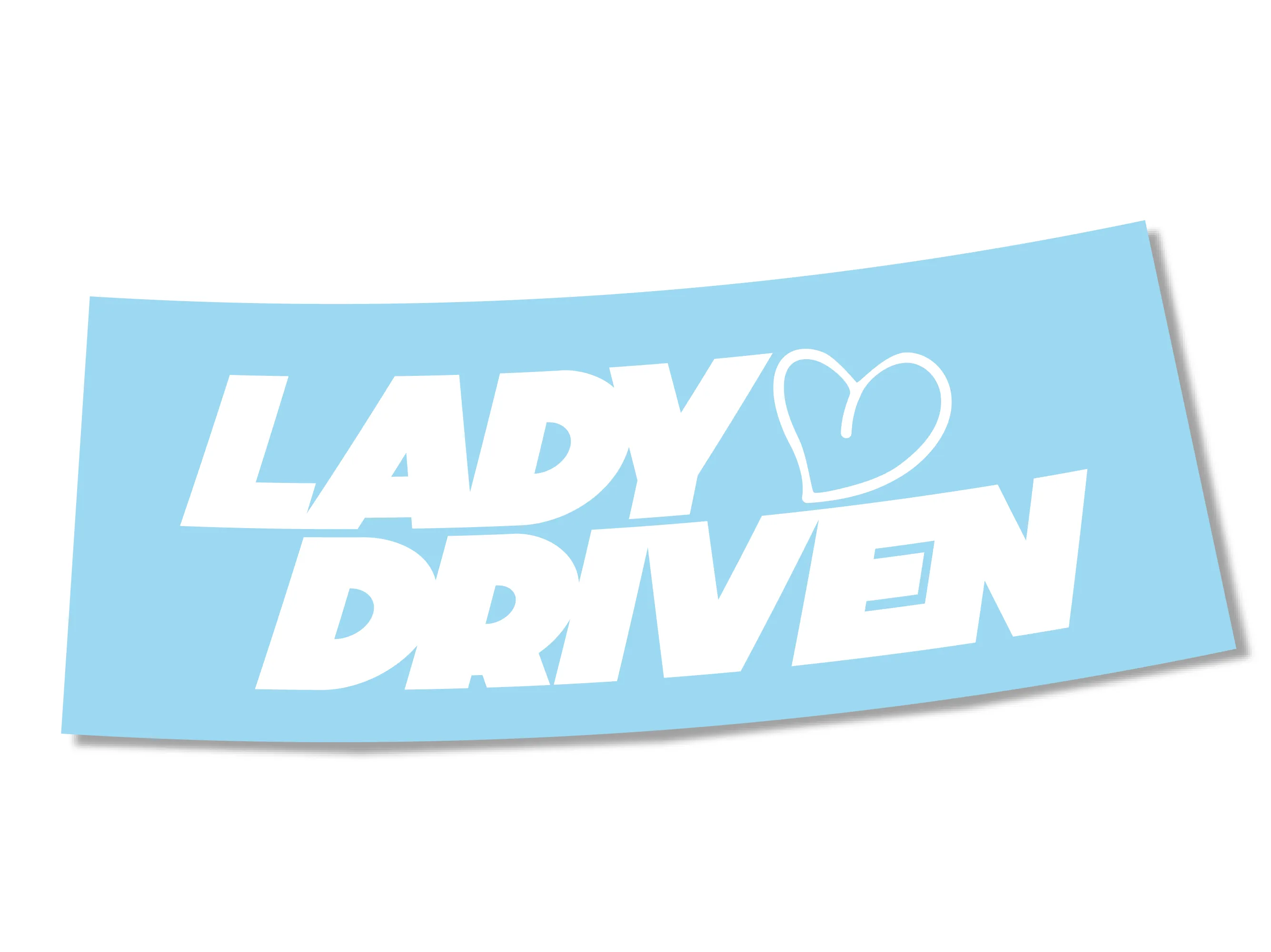 DIE CUT - LADY DRIVEN EDGY