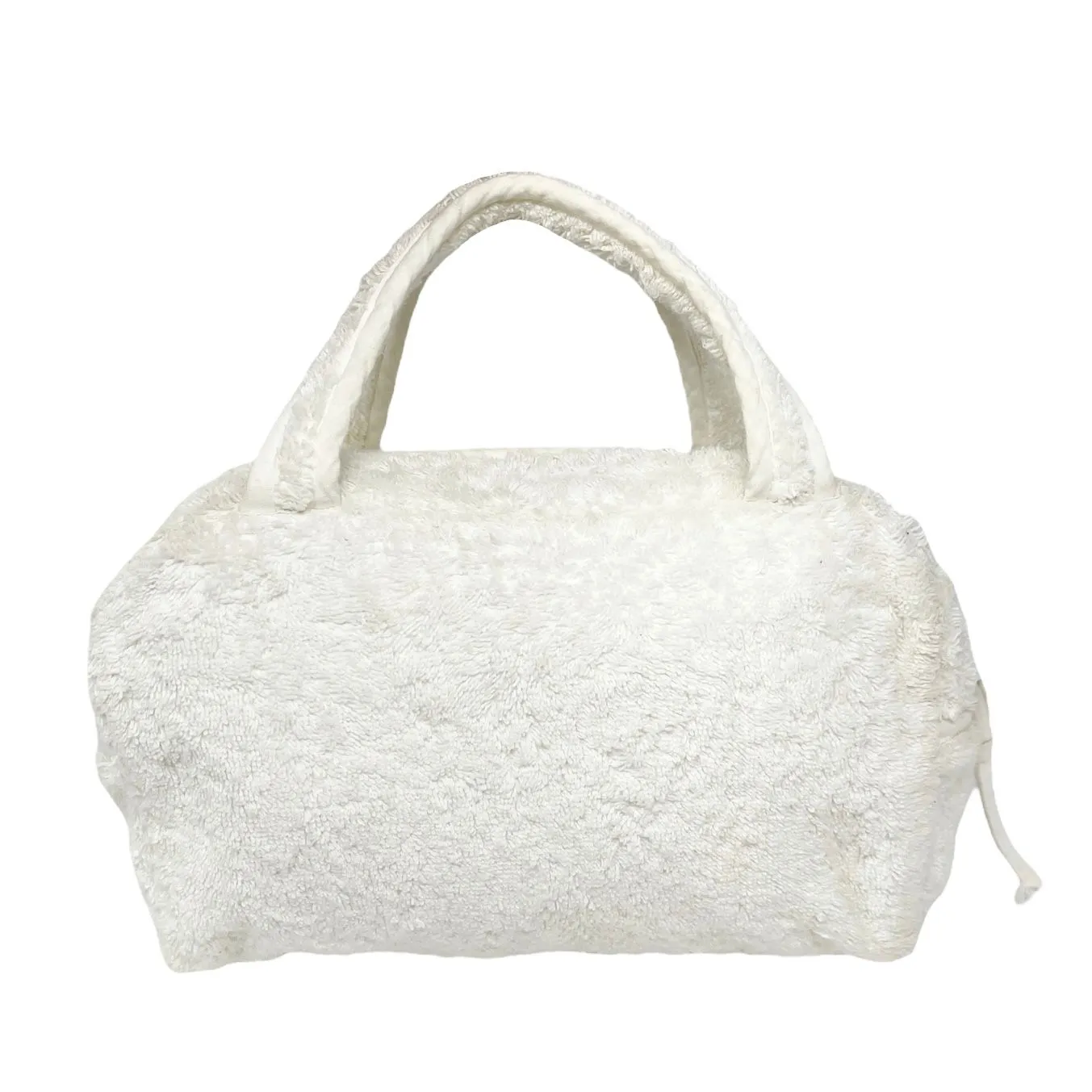 Dior Blue Logo Terry Cloth Bag