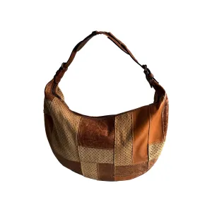 Dior Brown Patch Shoulder Bag
