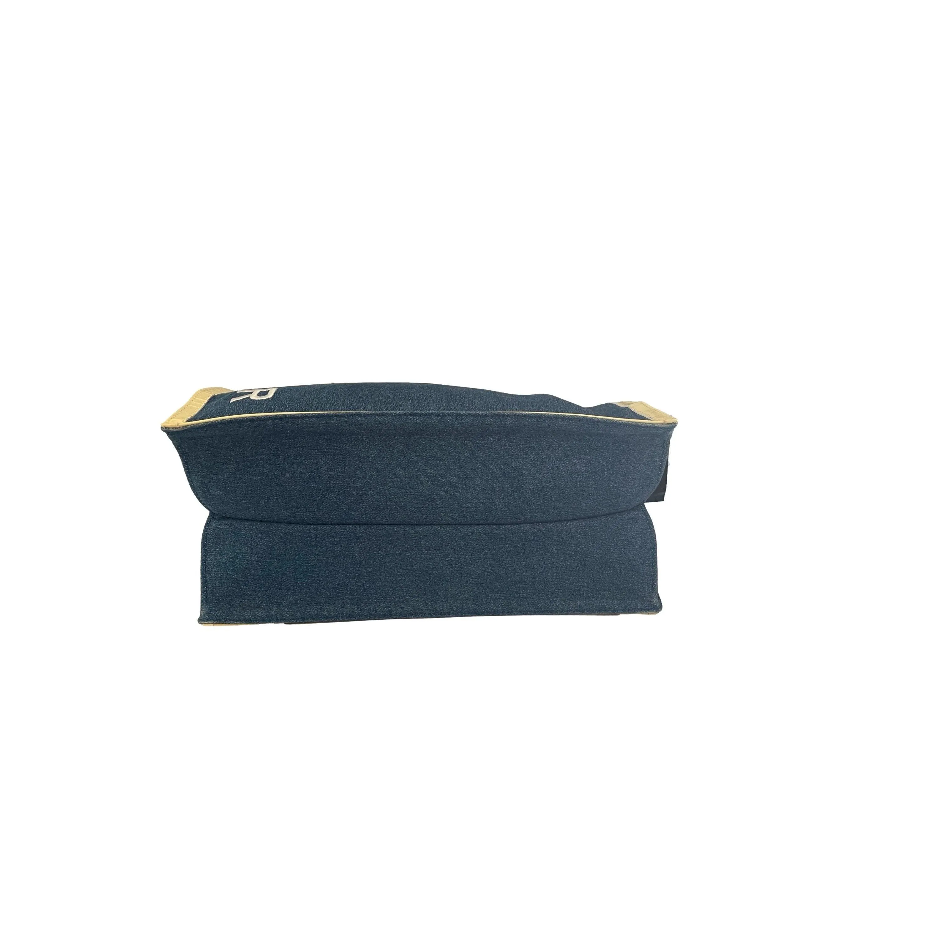 Dior Denim Logo Tote