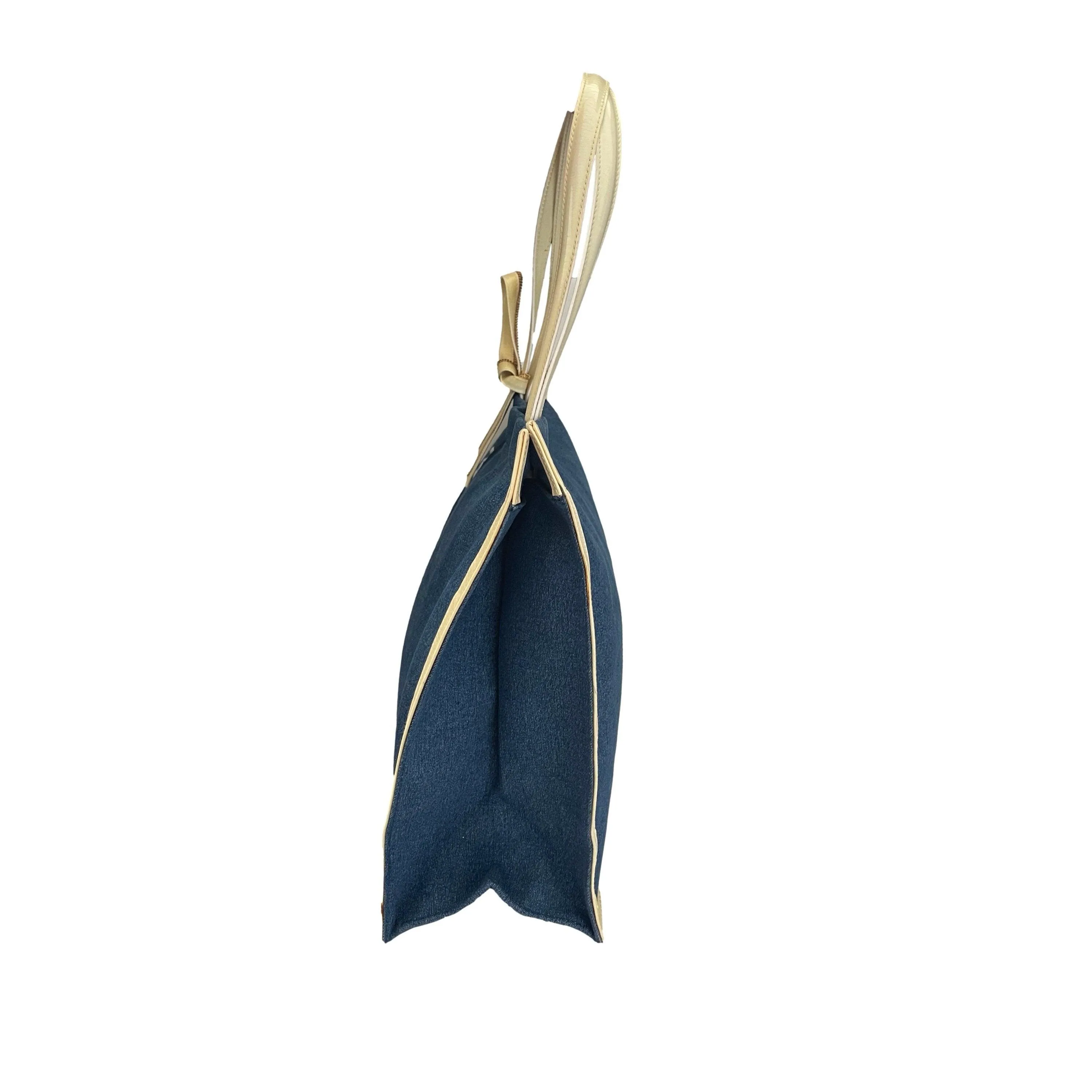 Dior Denim Logo Tote