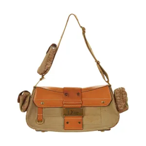 Dior Green Logo Columbus Bag