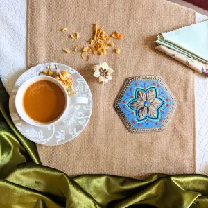 Double Star Handmade Coaster