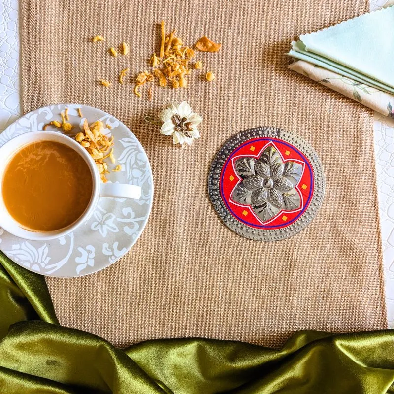 Double Star Handmade Coaster