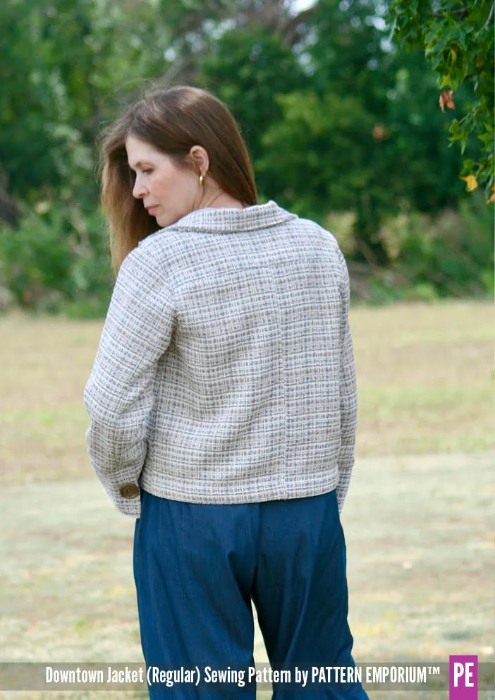Downtown Jacket | Regular Fit Sewing Pattern