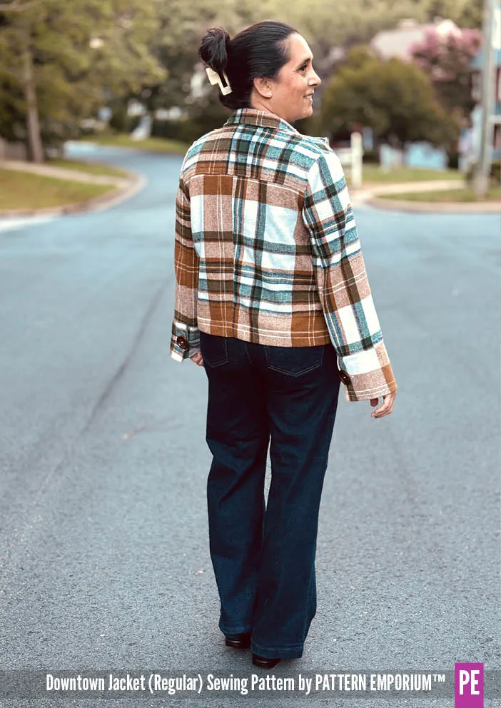 Downtown Jacket | Regular Fit Sewing Pattern
