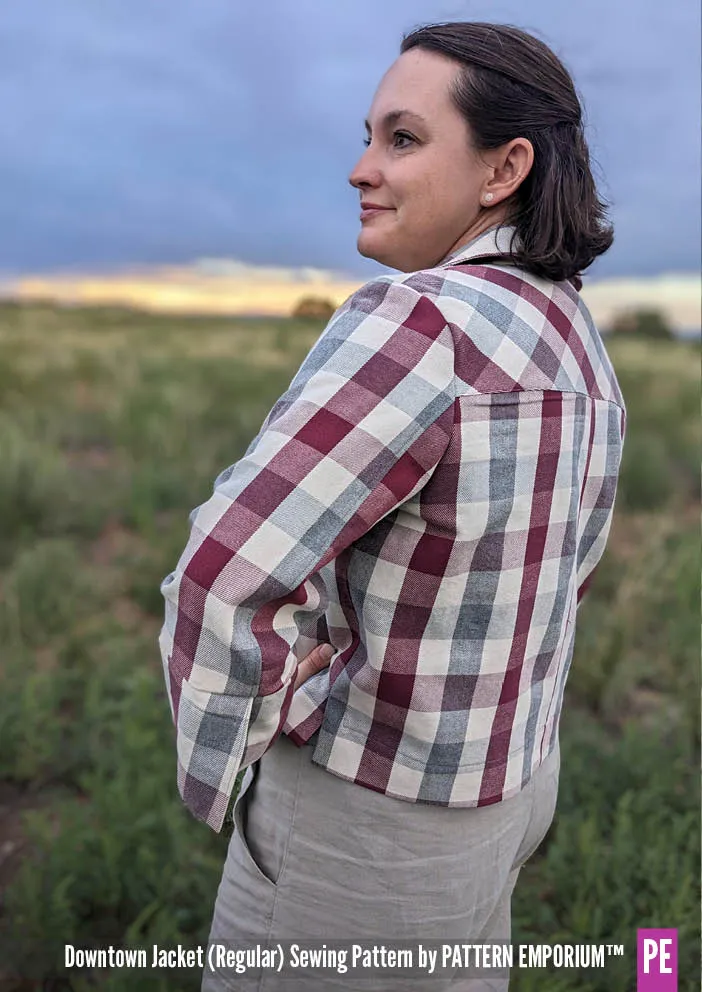 Downtown Jacket | Regular Fit Sewing Pattern