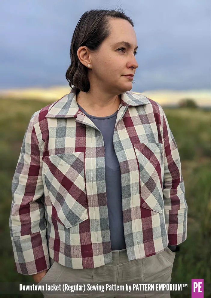 Downtown Jacket | Regular Fit Sewing Pattern
