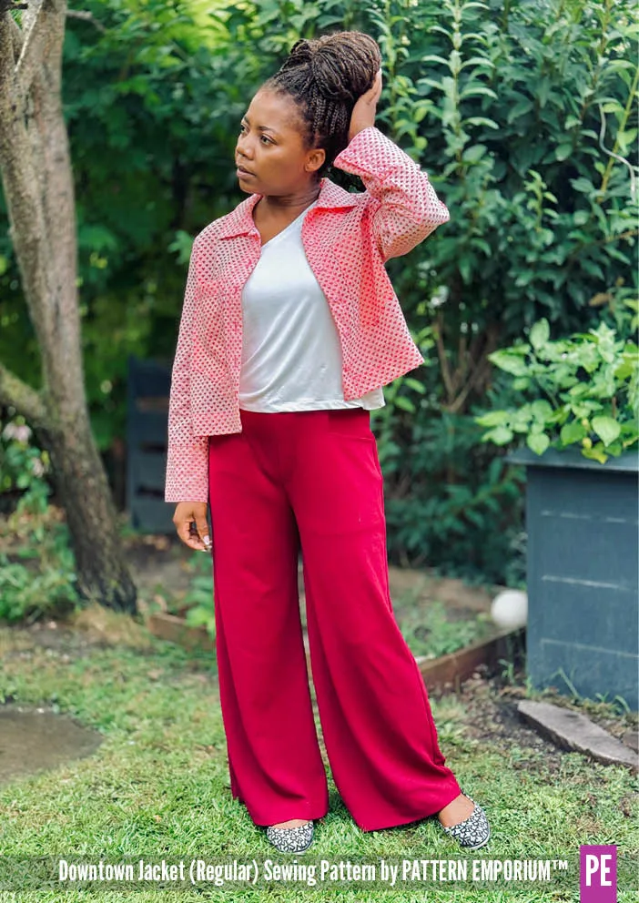 Downtown Jacket | Regular Fit Sewing Pattern