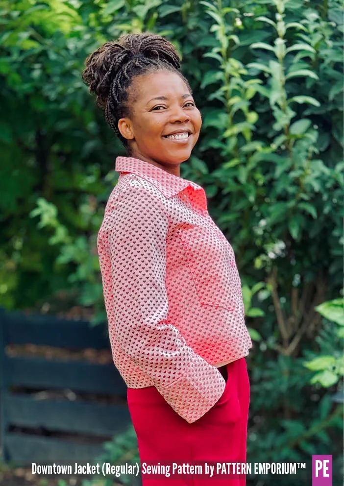 Downtown Jacket | Regular Fit Sewing Pattern