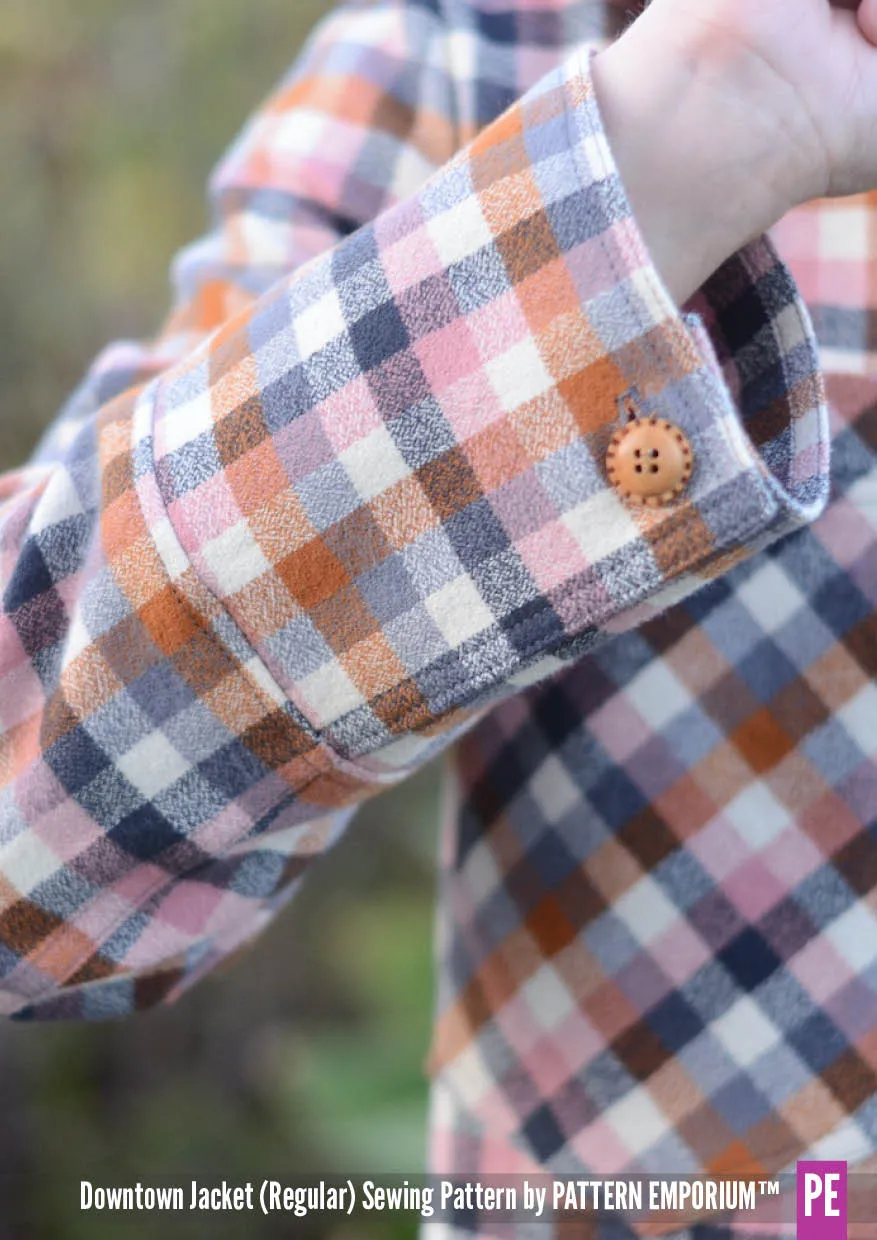 Downtown Jacket | Regular Fit Sewing Pattern