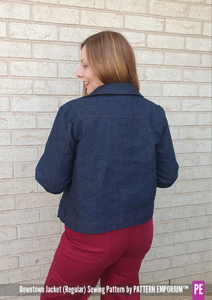 Downtown Jacket | Regular Fit Sewing Pattern