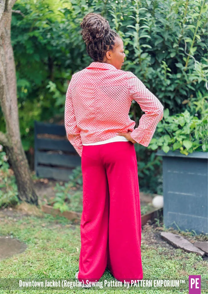 Downtown Jacket | Regular Fit Sewing Pattern