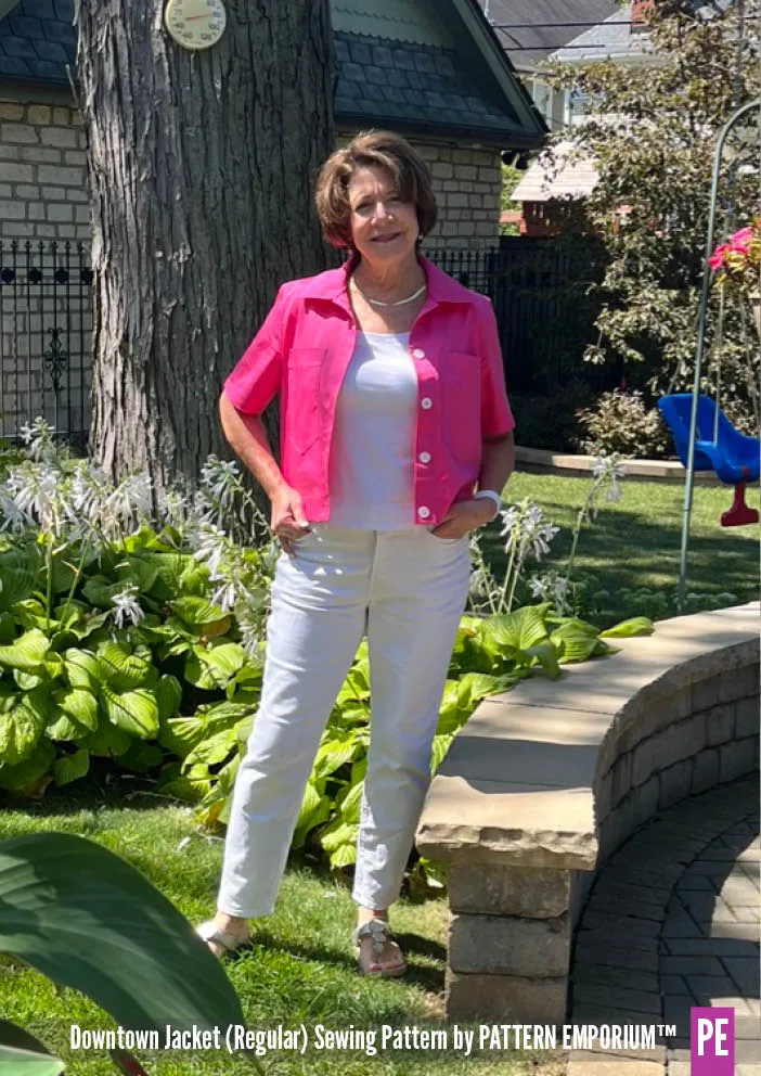 Downtown Jacket | Regular Fit Sewing Pattern
