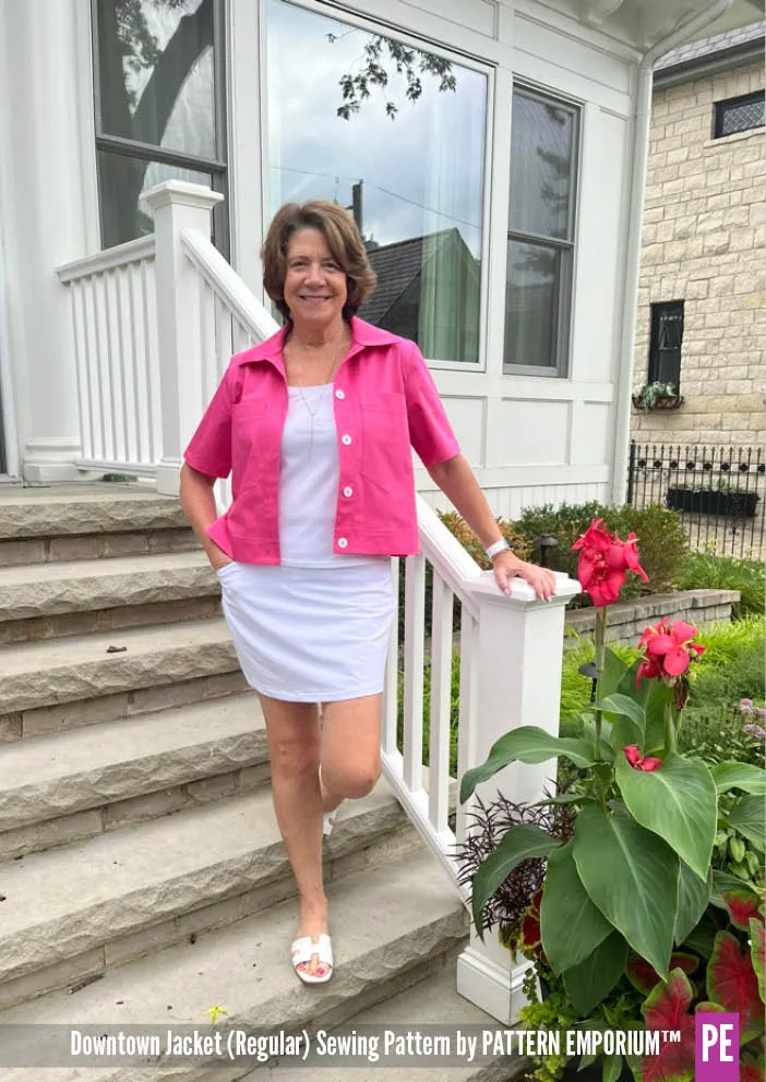 Downtown Jacket | Regular Fit Sewing Pattern
