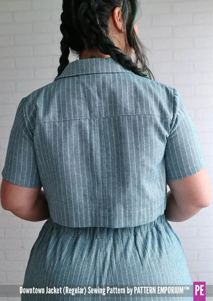 Downtown Jacket | Regular Fit Sewing Pattern