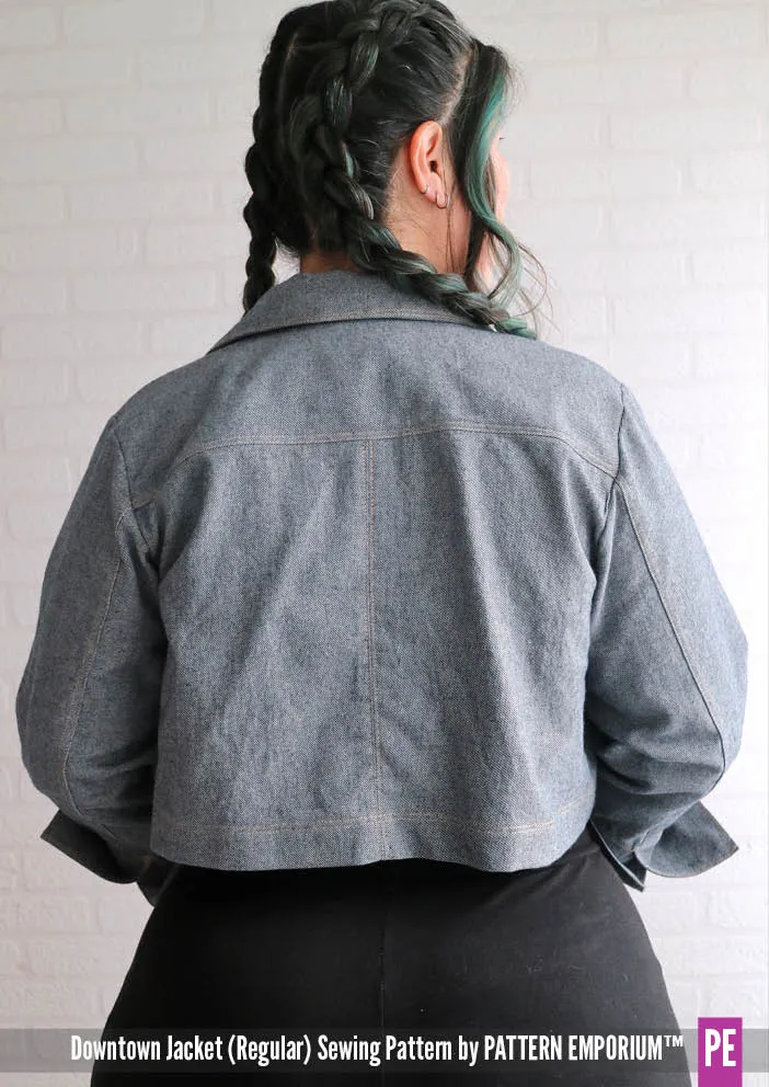 Downtown Jacket | Regular Fit Sewing Pattern