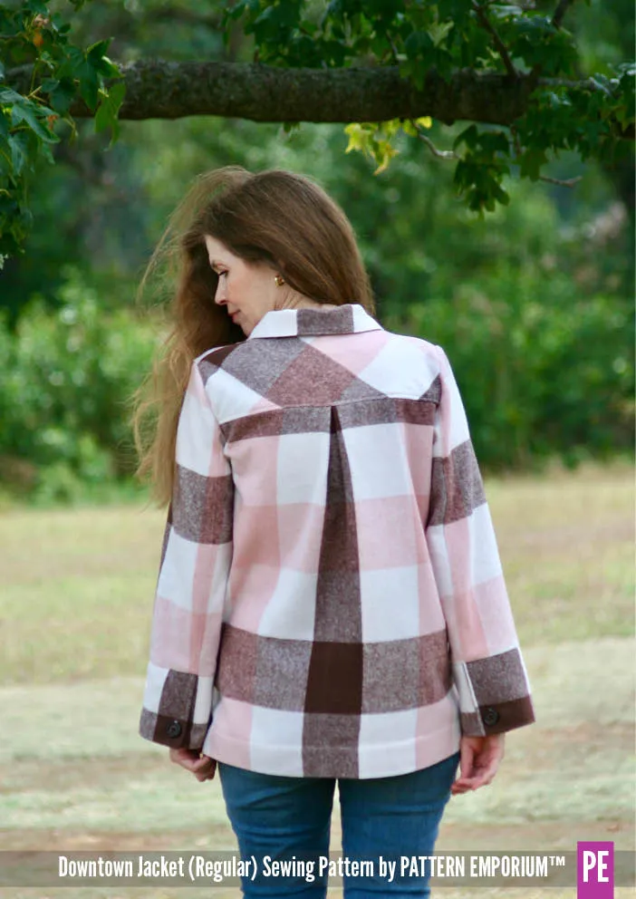 Downtown Jacket | Regular Fit Sewing Pattern