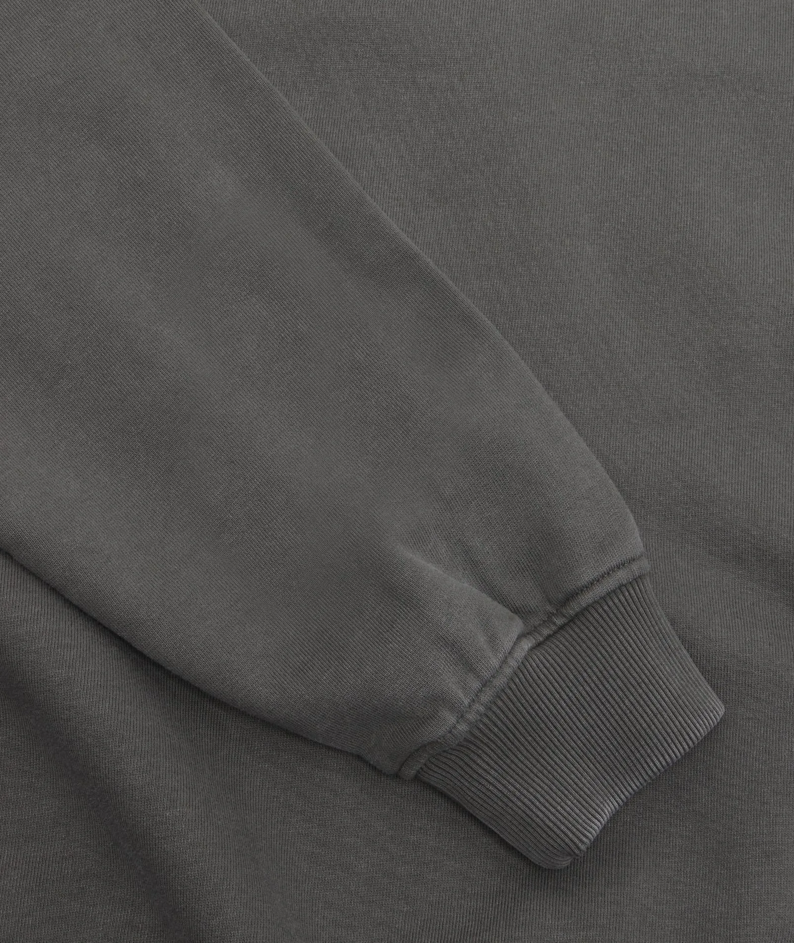Drop Shoulder Hoodie - Acid Grey