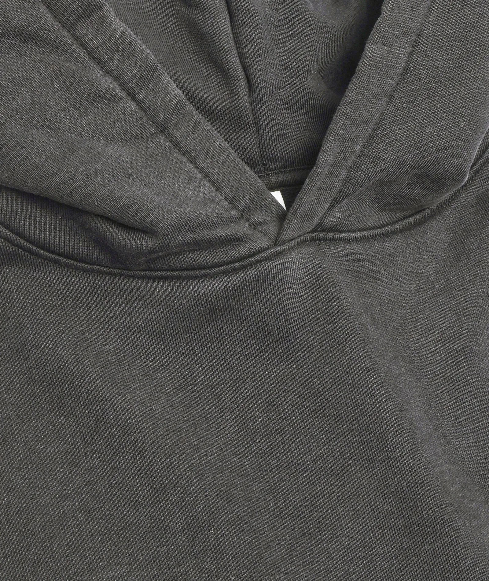 Drop Shoulder Hoodie - Acid Grey