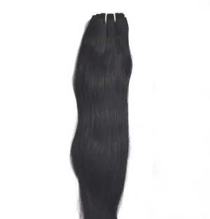 Dye Black 28" inch Straight hair 1 bundle