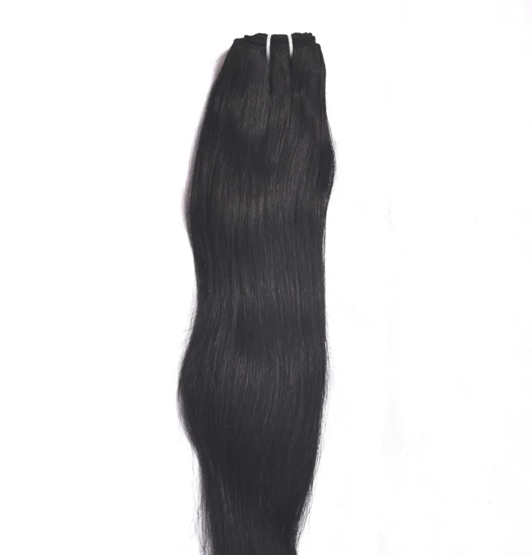 Dye Black 28" inch Straight hair 1 bundle