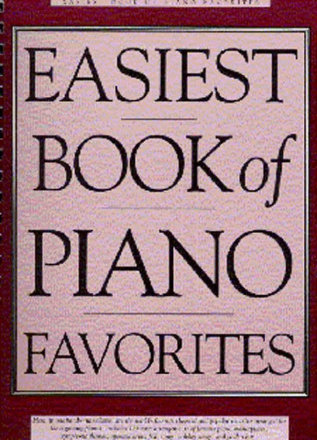 Easiest Book of Piano Favorites