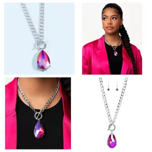 Edgy Exaggeration - Pink