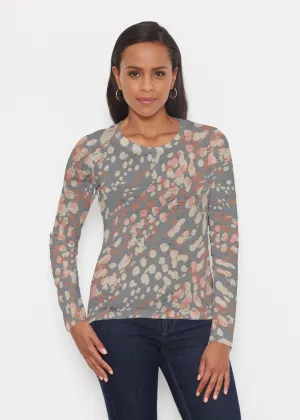 Edgy Splash (7877) ~ Signature Long Sleeve Crew Shirt