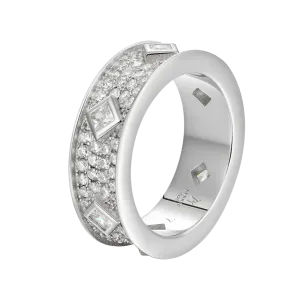 Edgy Square Band Ring
