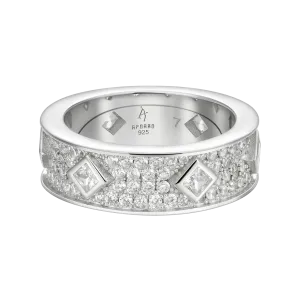 Edgy Square Band Ring