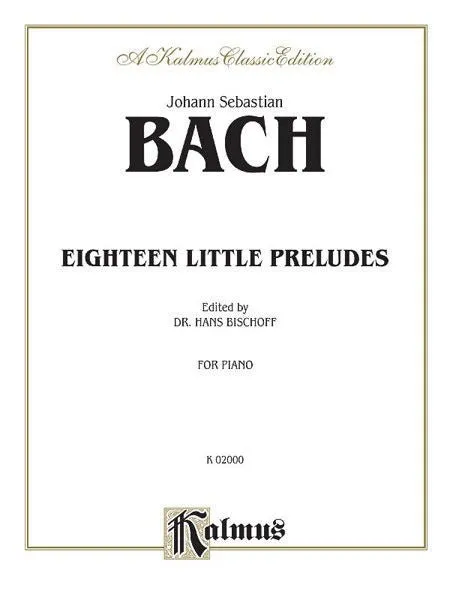 Eighteen Little Preludes, J.S.Bach