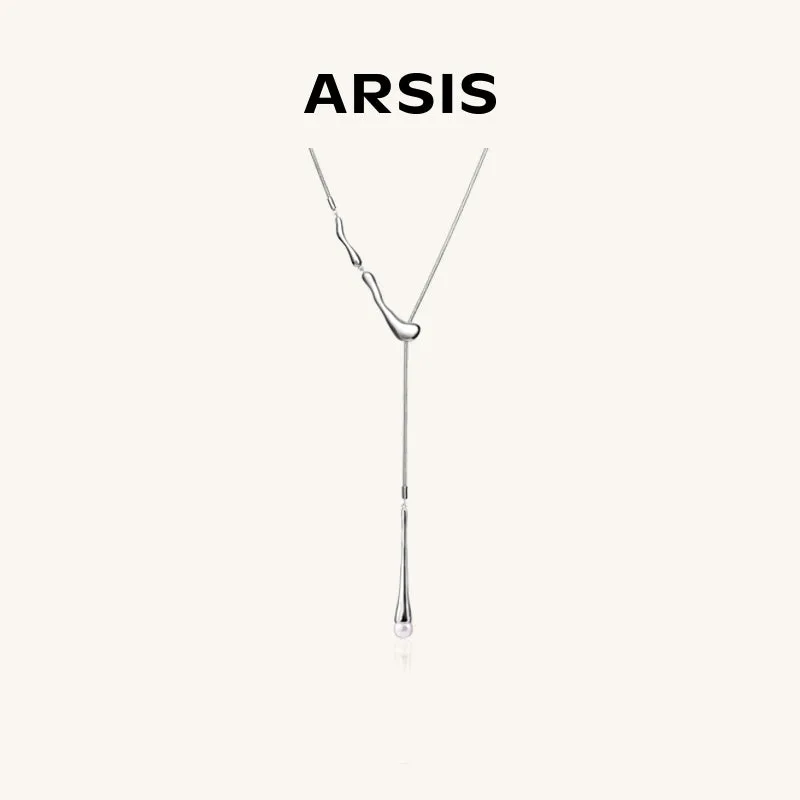 Elsa Waterdrop Long Necklace