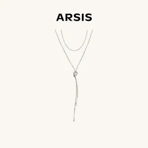 Elsa Wave Long Necklace