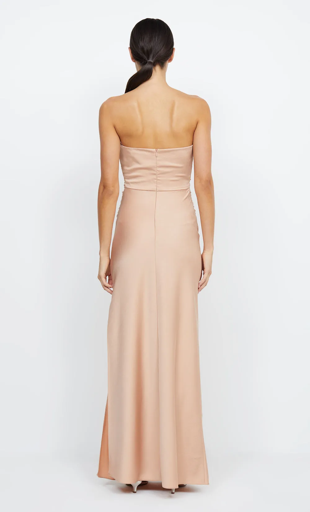 ETERNITY STRAPLESS MAXI  - ROSE GOLD