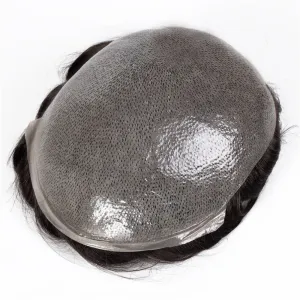 European Virgin Hair Thin Skin Single Knot Hair Systems