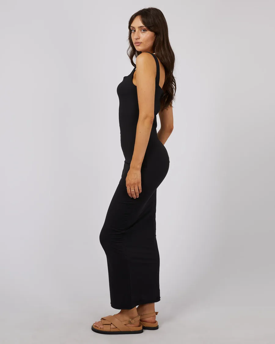 Eve Staple Maxi Dress | Black
