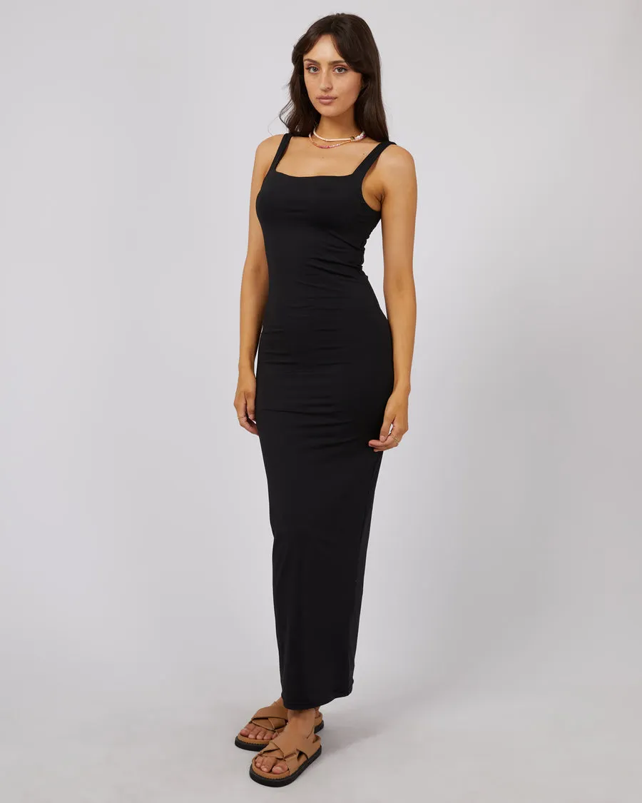 Eve Staple Maxi Dress | Black