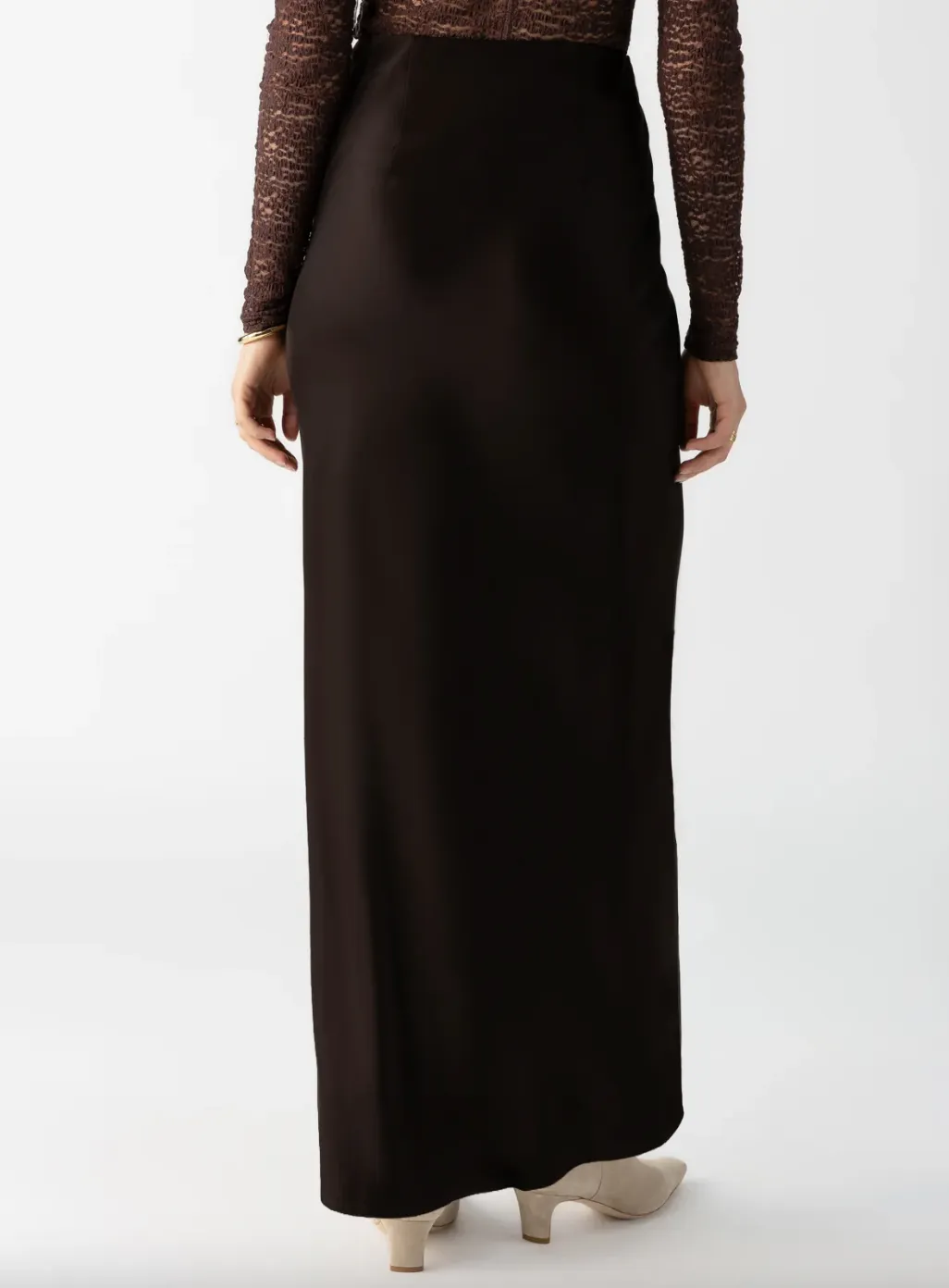 Everyday Maxi Skirt-Coffee