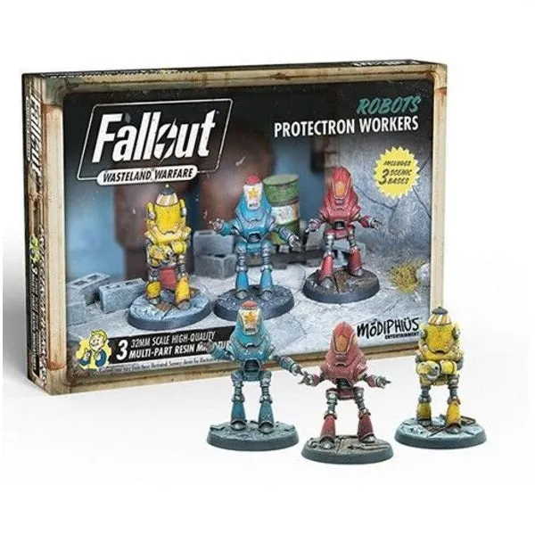 Fallout Wasteland Warfare - Robots: Protectron Workers