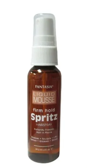 Fantasia IC Liquid Mousse Spritz Hairspray Firm Hold(Pink) 2oz/12oz (M6)