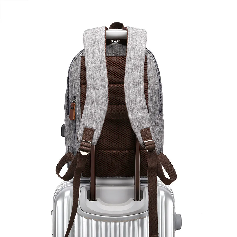 Fashionable USB Trolley Backpack