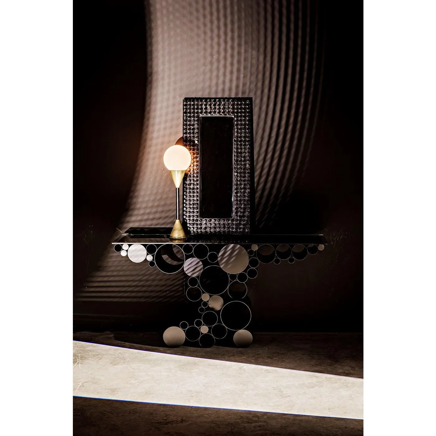 Faustus Mirror, Charcoal Black